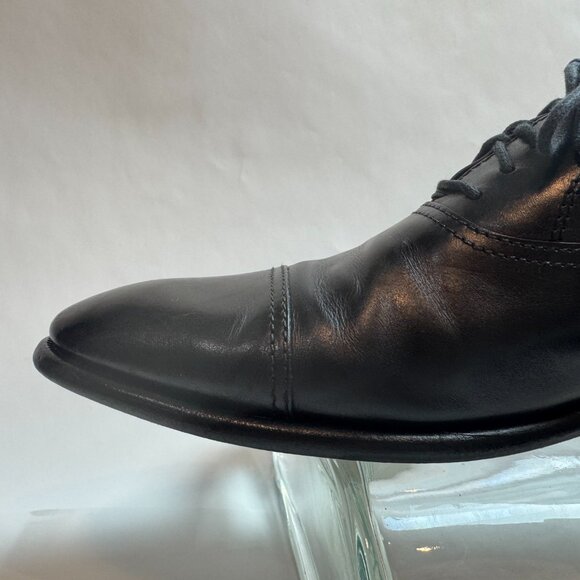 Gucci - Black Oxford Lace up with Toe Cap main image 7